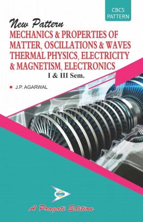 MECHANICS & PROPERTIES OF MATTER, OSCILLATIONS & WAVES, THERMAL PHYSICS,  ELECTRICITY & MAGNETISM, ELECTRONICS