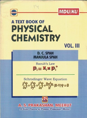 A Text Book Of Physical Chemistry  Vol-III