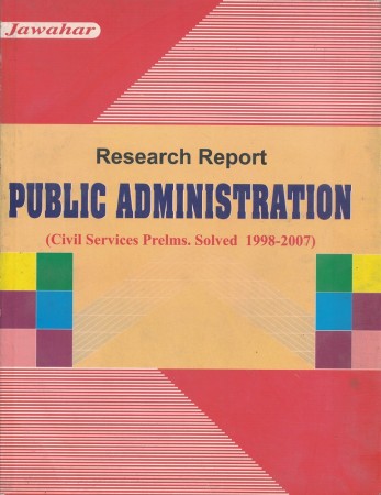 Research Report PUBLIC ADMINISTRATION