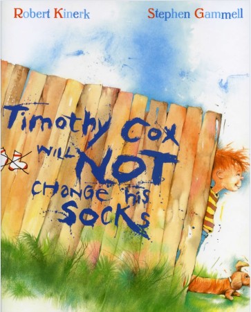 TIMOTHY COX WILL NOT CHANGE HIS SOCKS