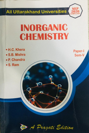 INORGANIC CHEMISTRY PAPER-I (UTTARAKHAND)